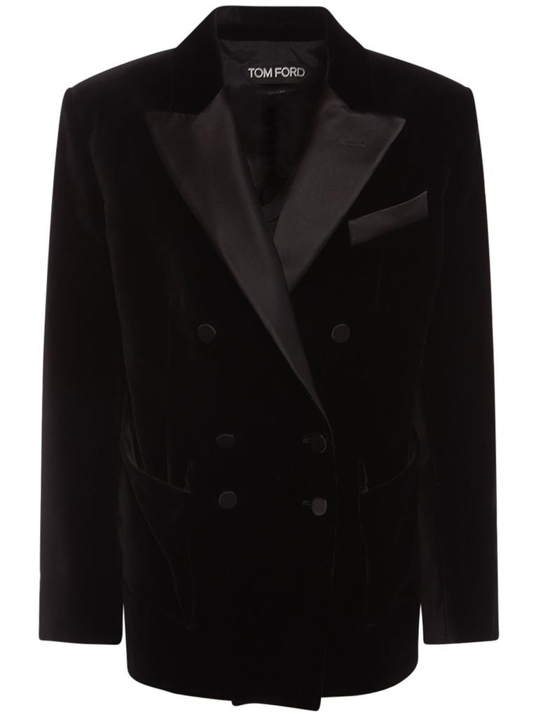 Tom Ford Cotton Velvet Tuxedo Jacket