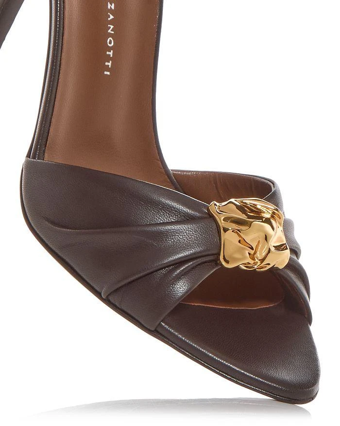 Giuseppe Zanotti Women's Clandestino Nugget Slide Sandals 5