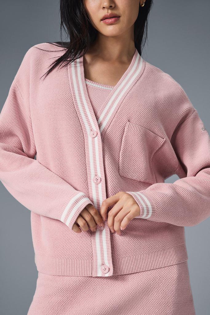 TENNIS CLUB SWEATER KNIT CARDIGAN – Alo Yoga Indonesia