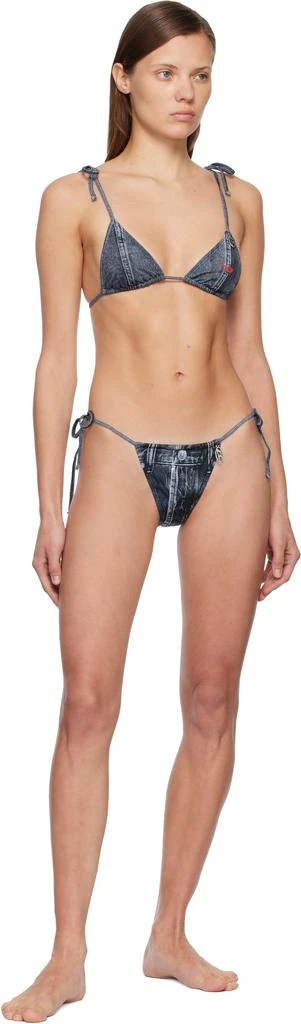 Diesel Gray Tatiana-Dnm Bikini Top 4
