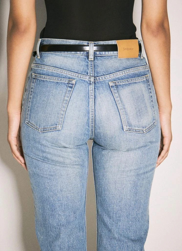 Yves Saint Laurent Cassandre Patent Belt 3