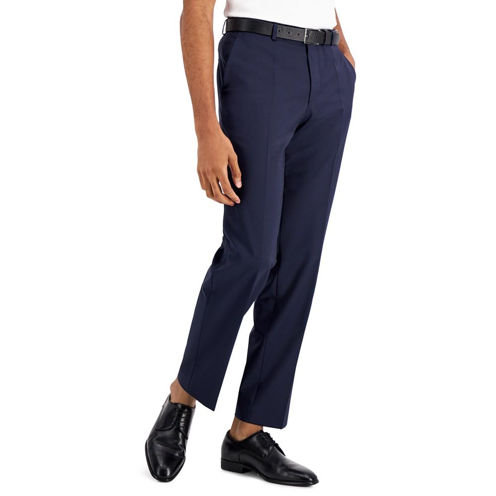 HUGO Men's Modern-Fit Wool Superflex Suit Separate Pants