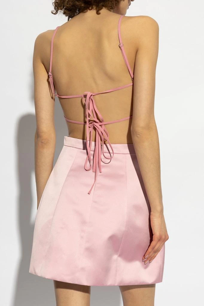 BLUMARINE Blumarine Rose Effect Cropped Top 4