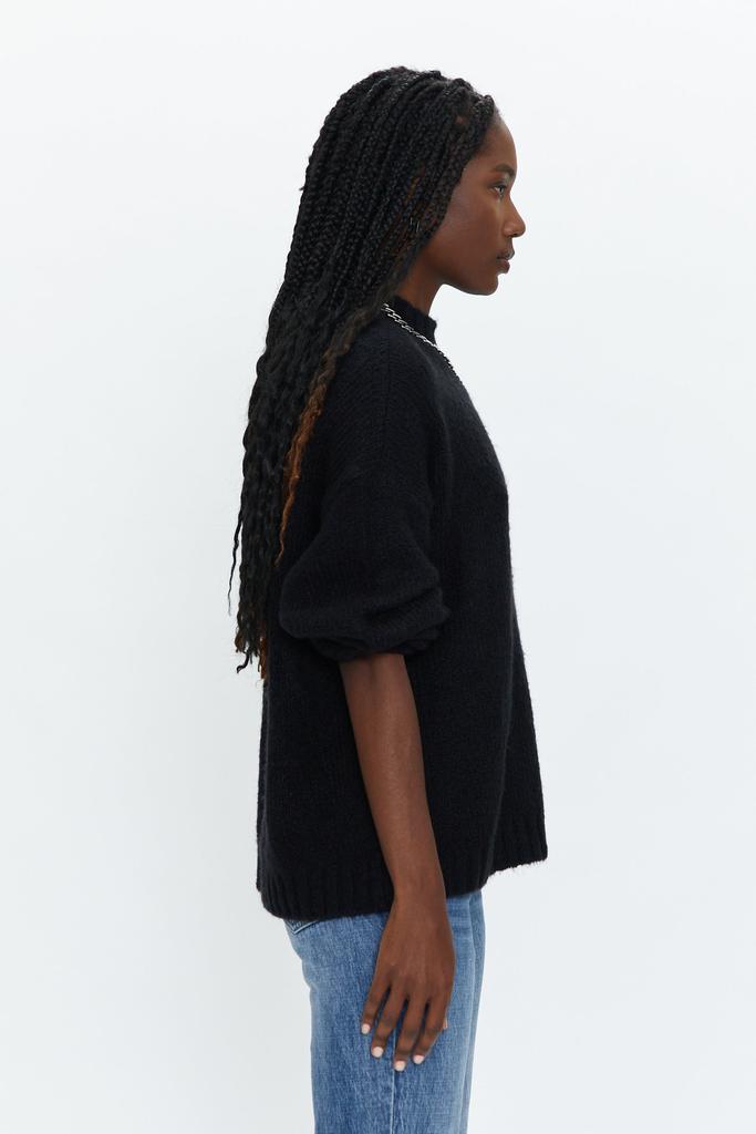 Pistola Denim Carlen Mock Neck Sweater - Midnight