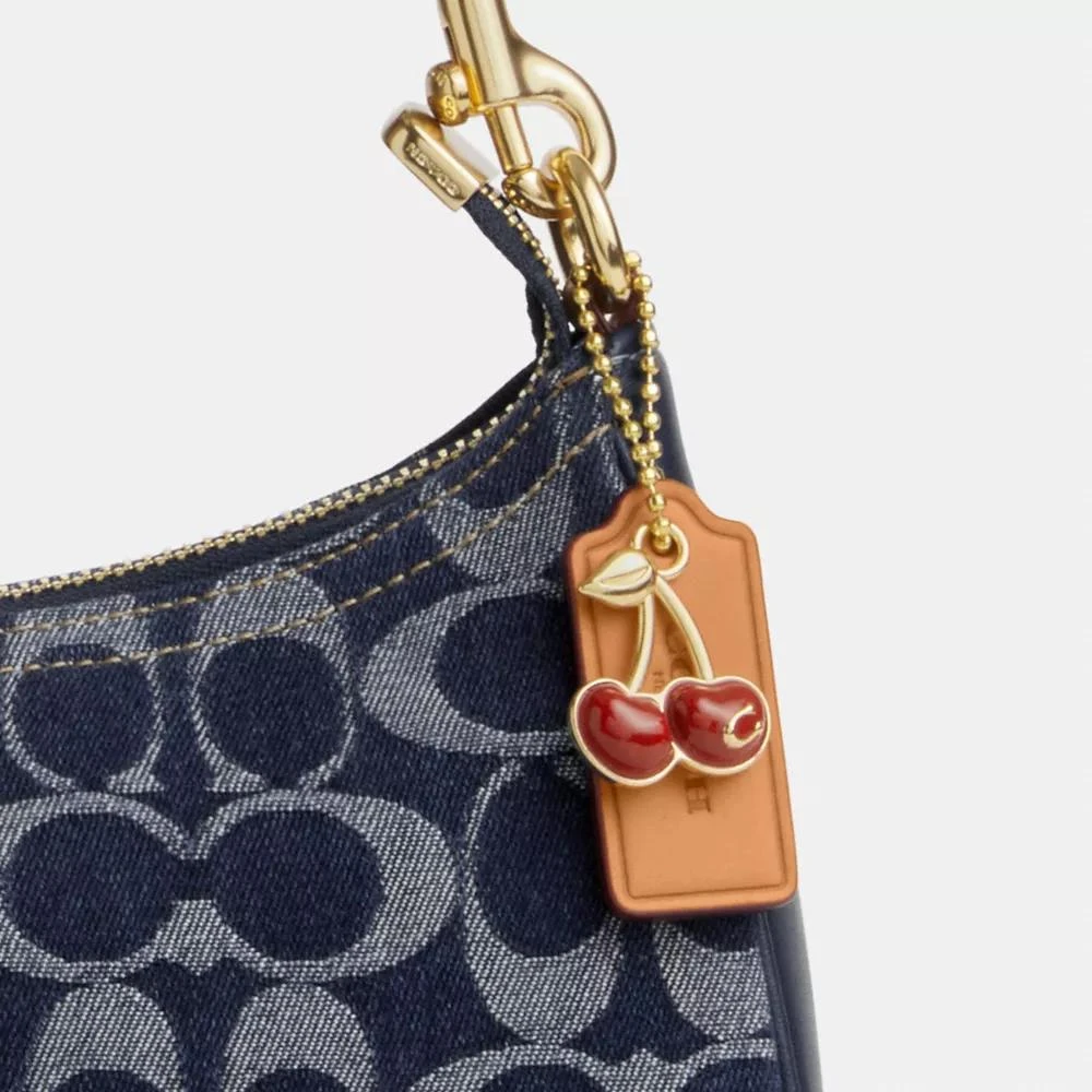 Coach Teri Shoulder Bag In Signature Denim 7