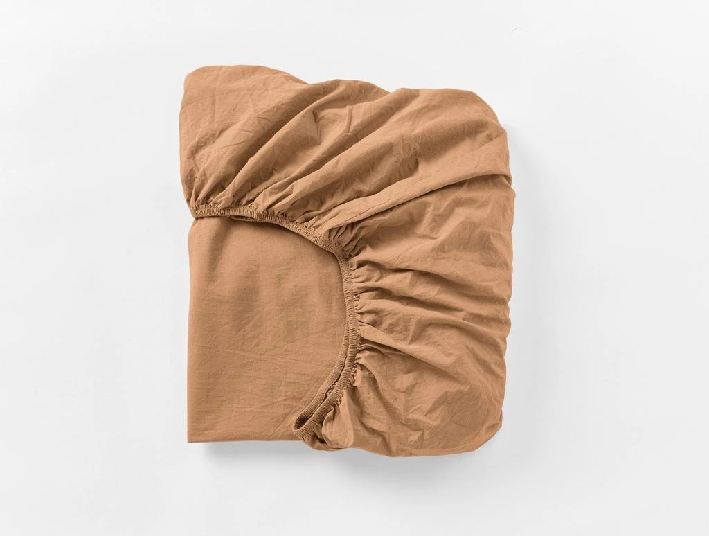 Coyuchi Organic Crinkled Percale Fitted Sheet 9