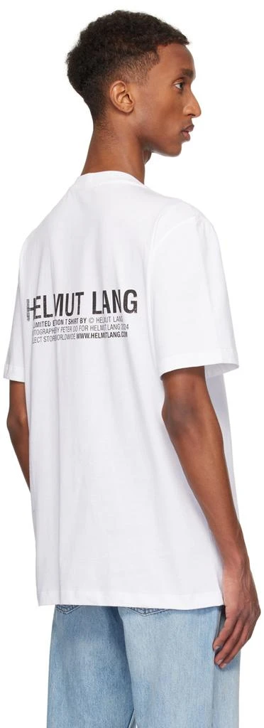 Helmut Lang White Bridge Postcard T-shirt 3