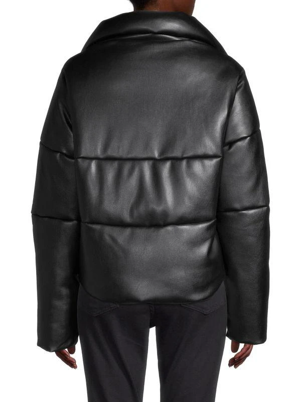Apparis Jemma Faux Leather Puffer Jacket 2