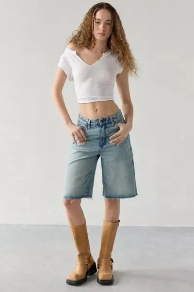 Wrangler Wrangler High-Rise Relaxed Denim Jort 1