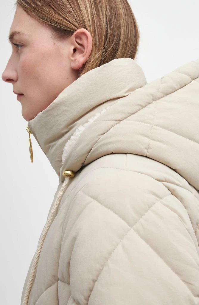 Barbour Kirkton Longline Puffer Coat 8