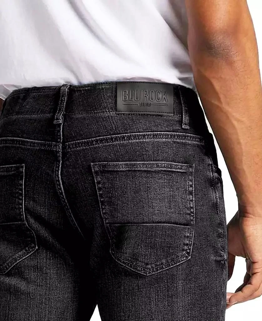 Blu Rock Men's Flex Stretch Slim Straight Jeans, Pack of 2 3