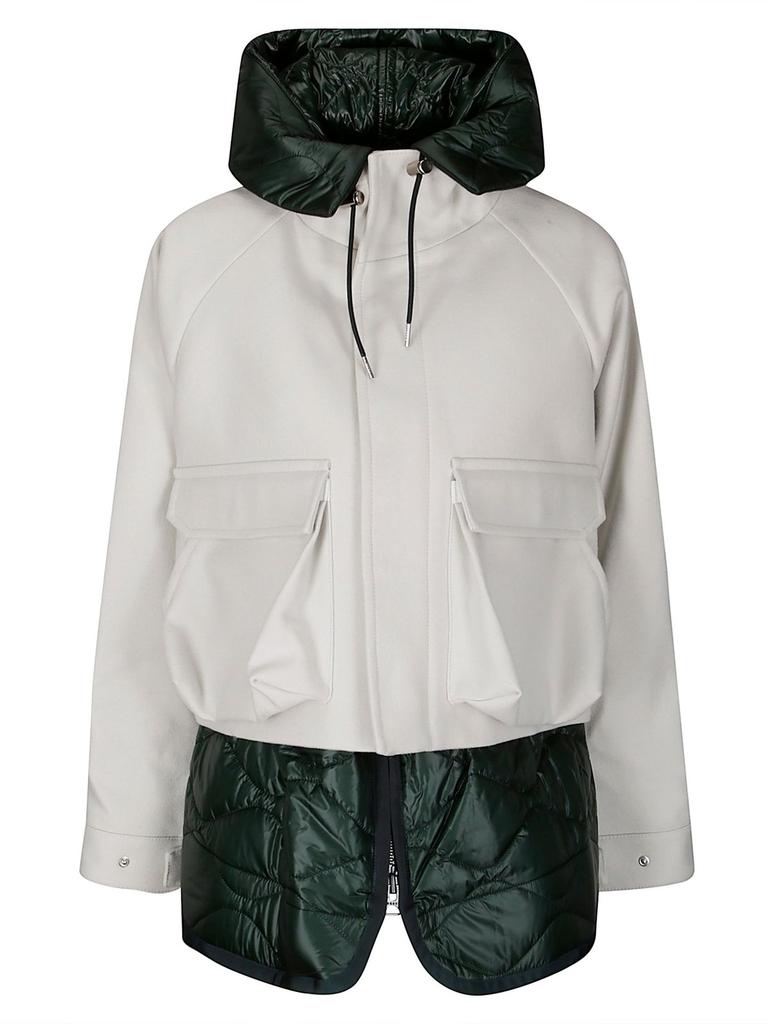 Shop Sacai Melton Blouson on Sale at BeyondStyle – Get 32% Off