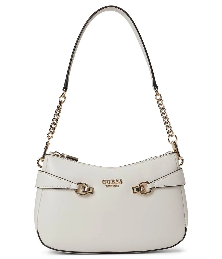 Borsa A Tracolla GUESS Lorelei Top Zip: Dark Taupe, 26x15x4,5 Cm, Tracolla Rimovibile, Scomparti Con Zip - 2