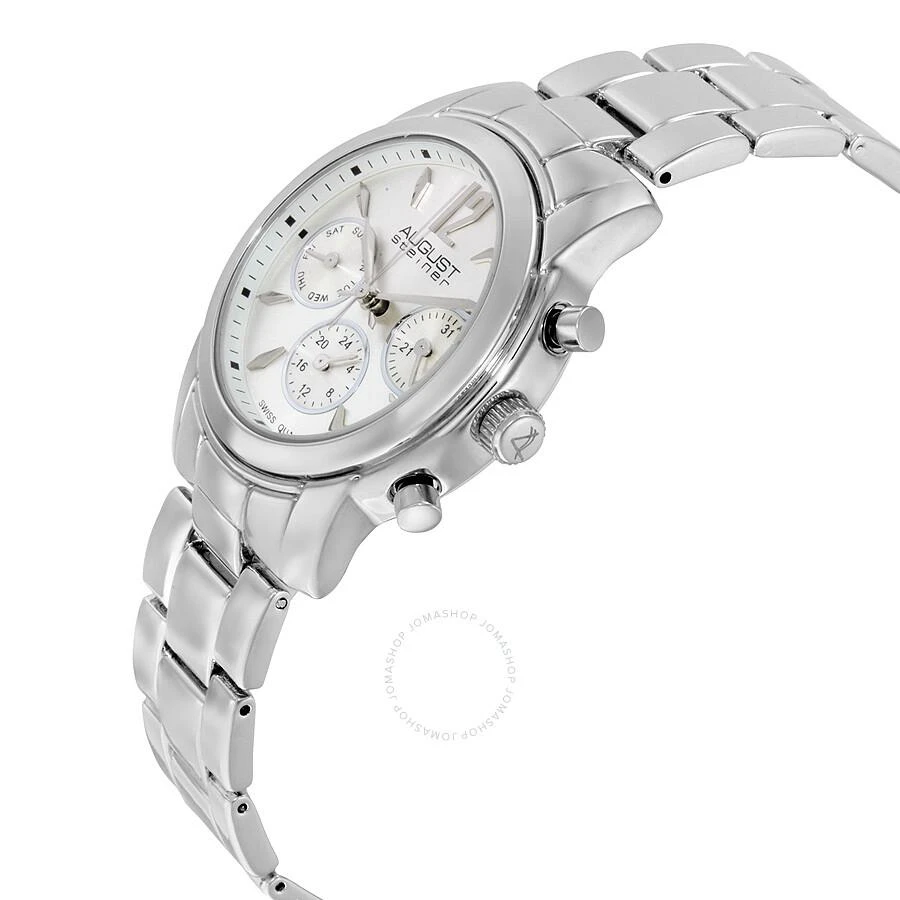 August Steiner Multi-Function Silver Dial Ladies  Watch AS8087SS 2