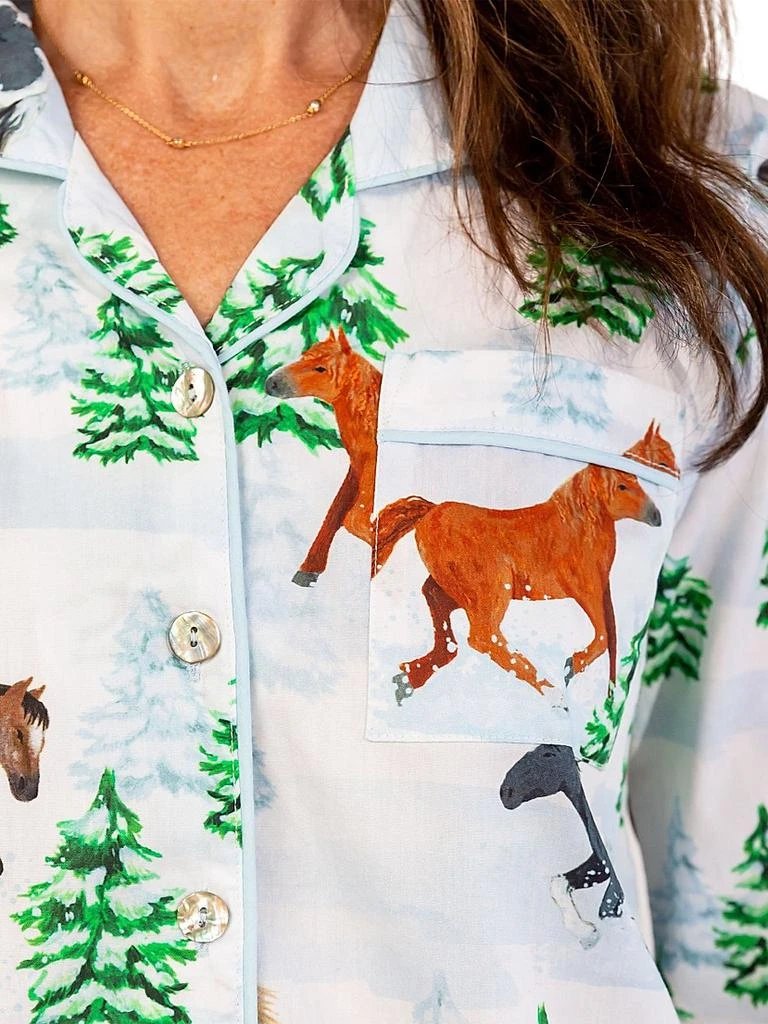 Sant and Abel Women's Skydog Long Pajama Set 4