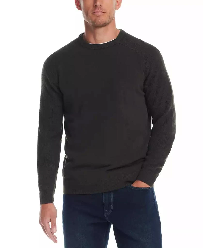 Weatherproof Vintage Men's Soft Touch Raglan Crew Neck Sweater 1