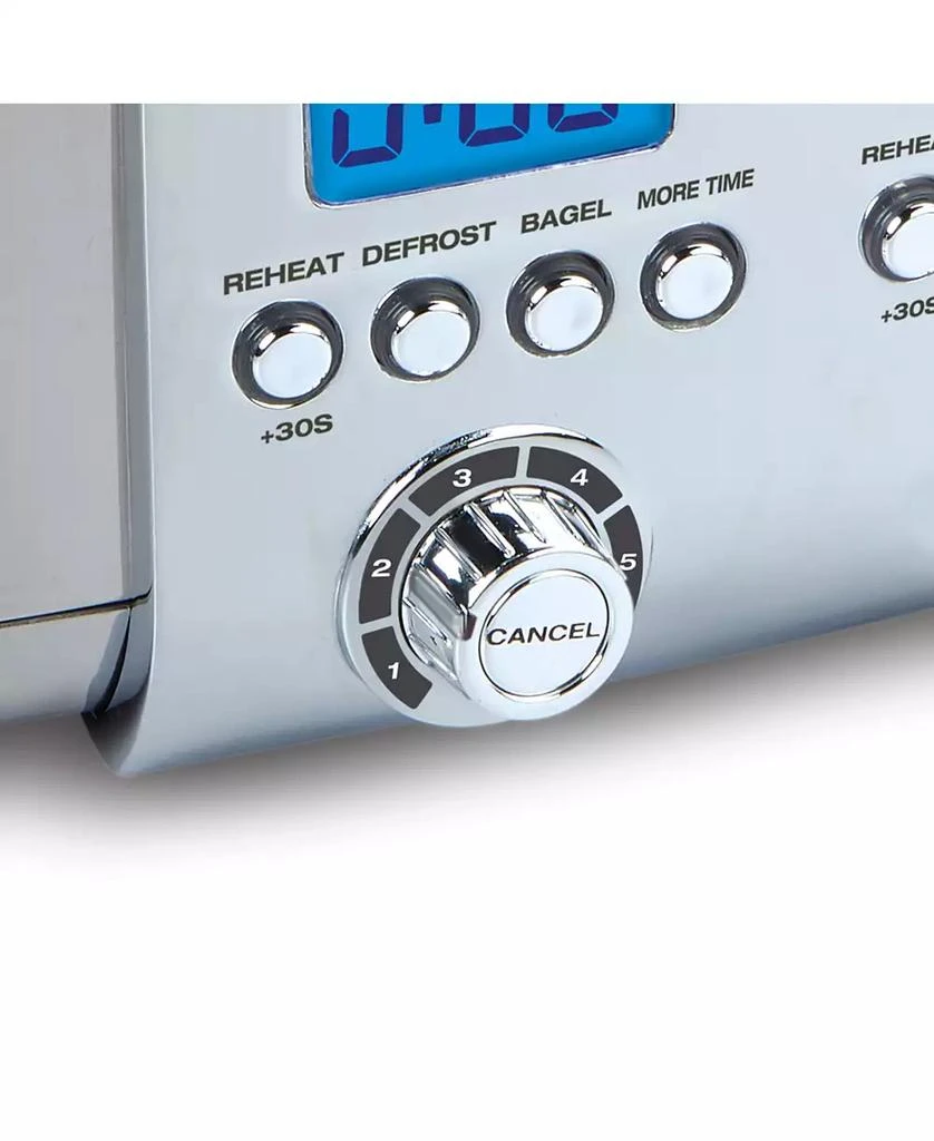 All-Clad Digital Stainless Steel 8.9" Toaster, 4 Slice 7