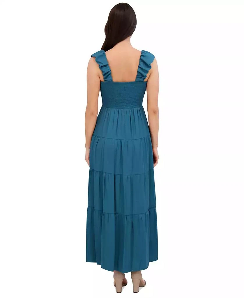 Siena Women's V-Neck Tiered Maxi Dress 4