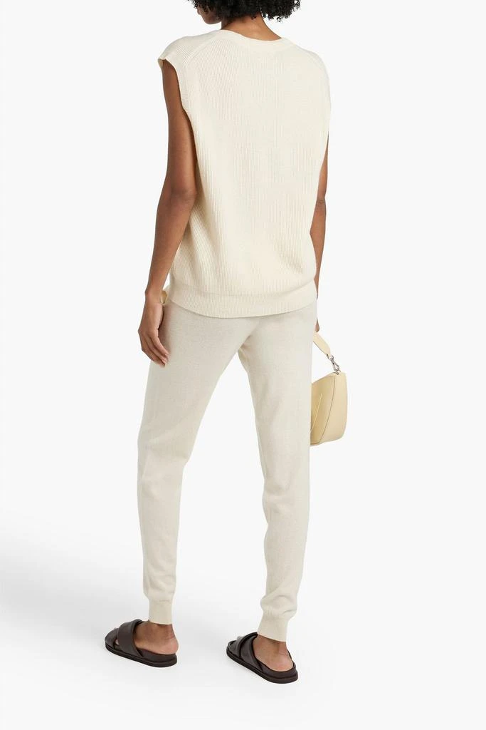 Max Mara Cervo wool and cashmere-blend track pants 3