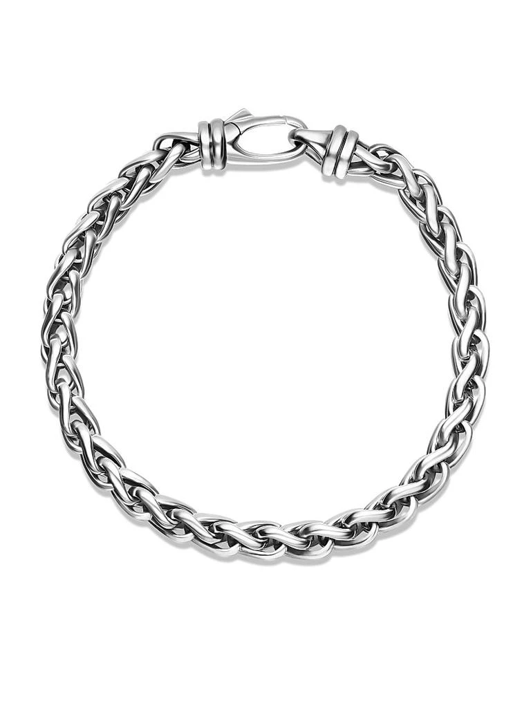 David Yurman Wheat Chain Bracelet in Sterling Silver, 6mm 3