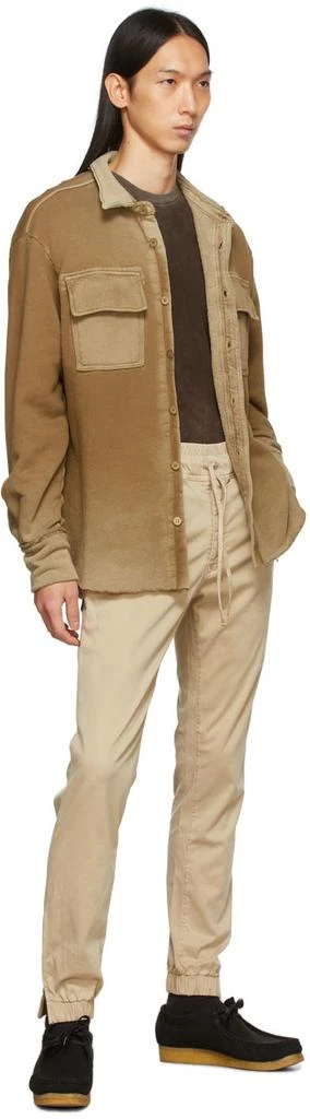 Cotton Citizen Beige Simon Trousers 4