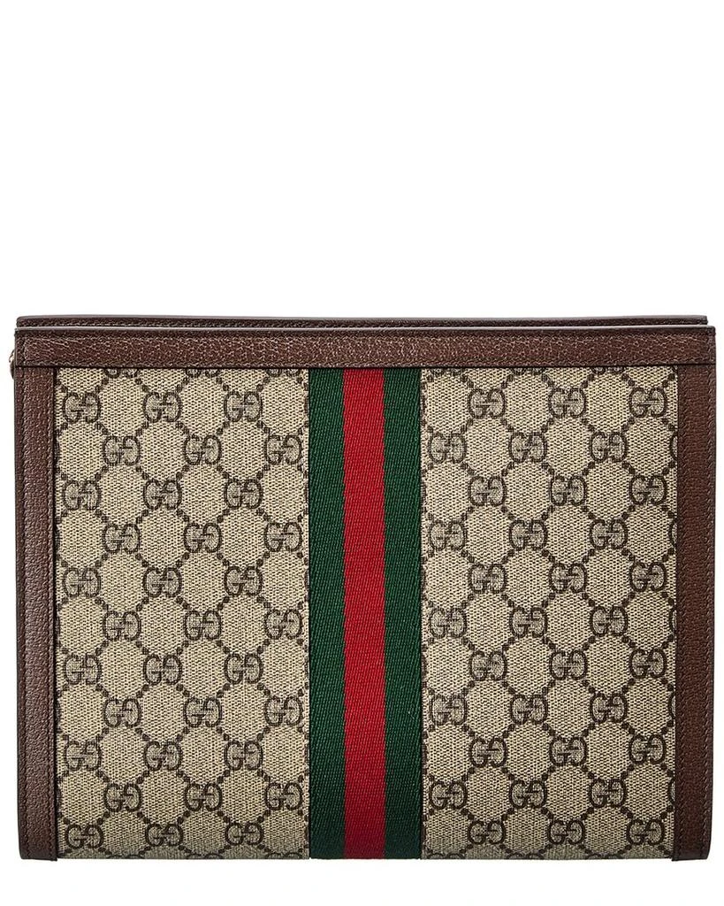 Gucci Ophidia GG Supreme Canvas & Leather Pouch 2