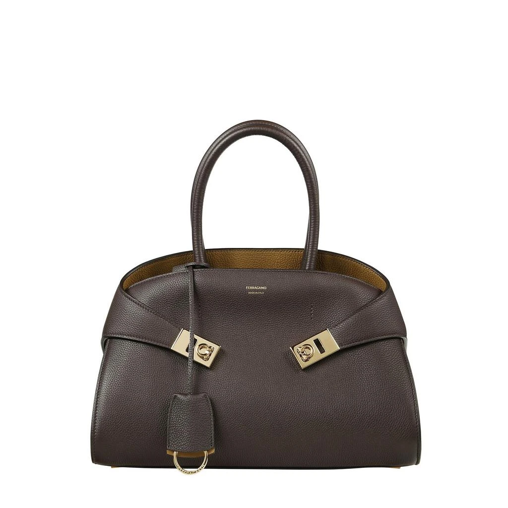 Salvatore Ferragamo Ferragamo Hug Bicolor Handbag 1