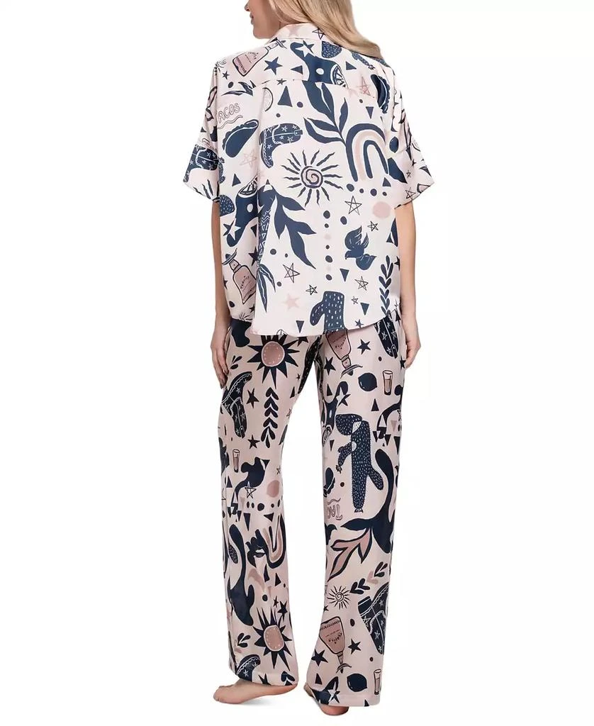 Midnight Bakery Women's Satin Sunrise Pajama Set 2