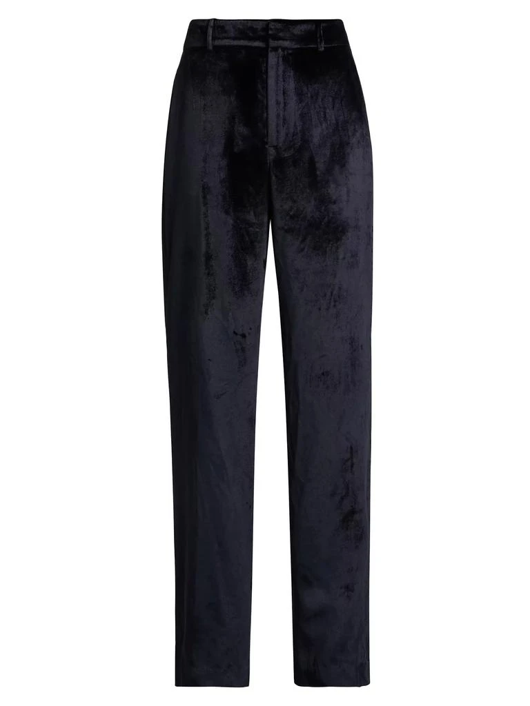 Paige Chateau Wide-Leg Velvet Pants 1