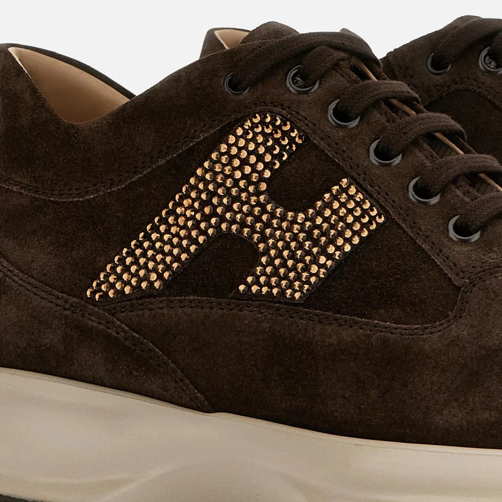 hogan Interactive H Strass Sneakers With Decorative Rhinestones 6