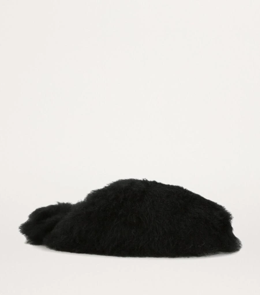 Yves Salomon Lambskin Slippers 3