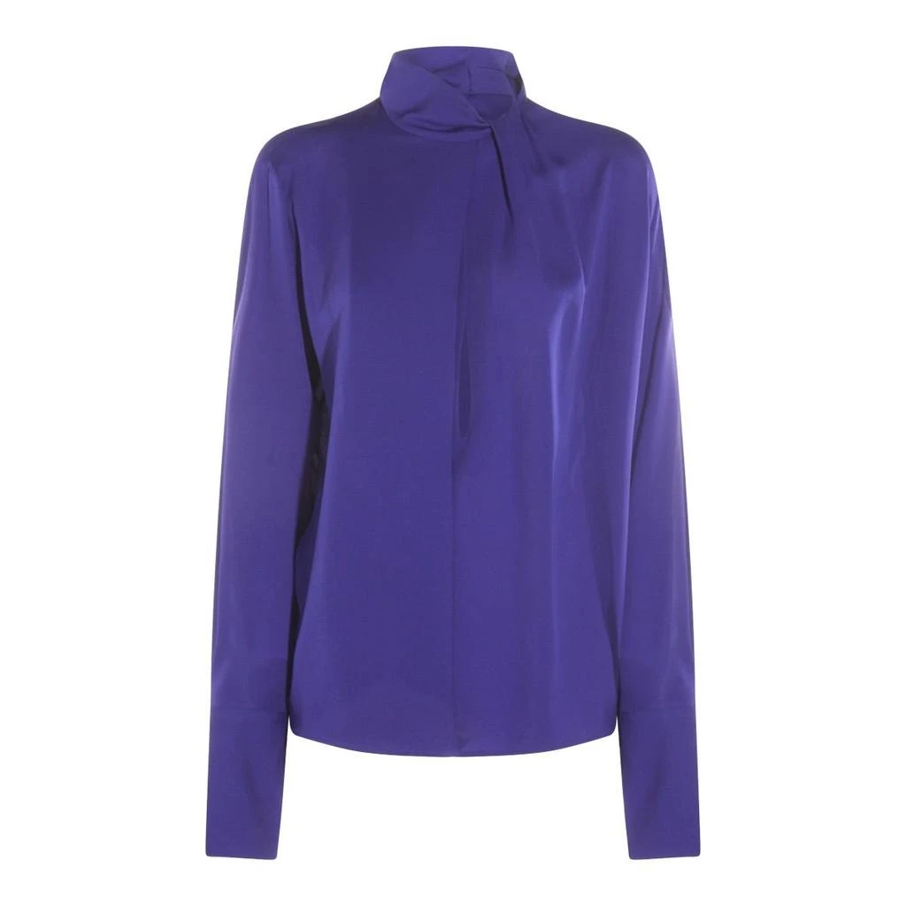 Tom Ford Tom Ford Long Sleeved Satin Blouse 2