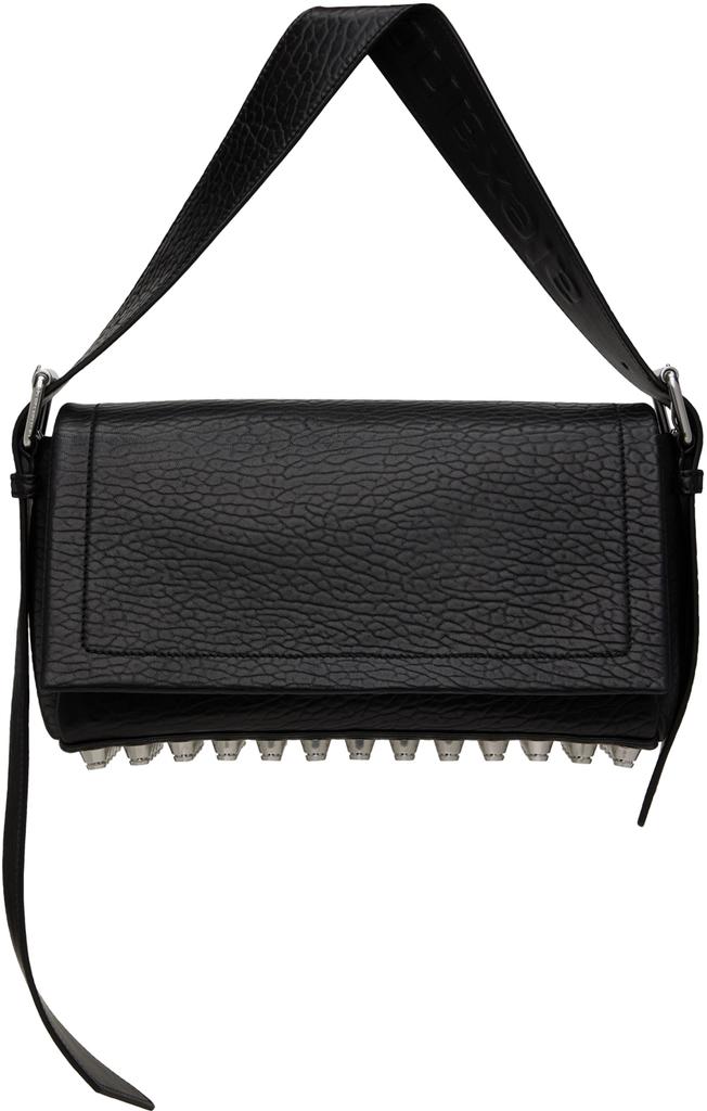 Alexander Wang Black Ricco Medium Flap Bag - Bags - Free