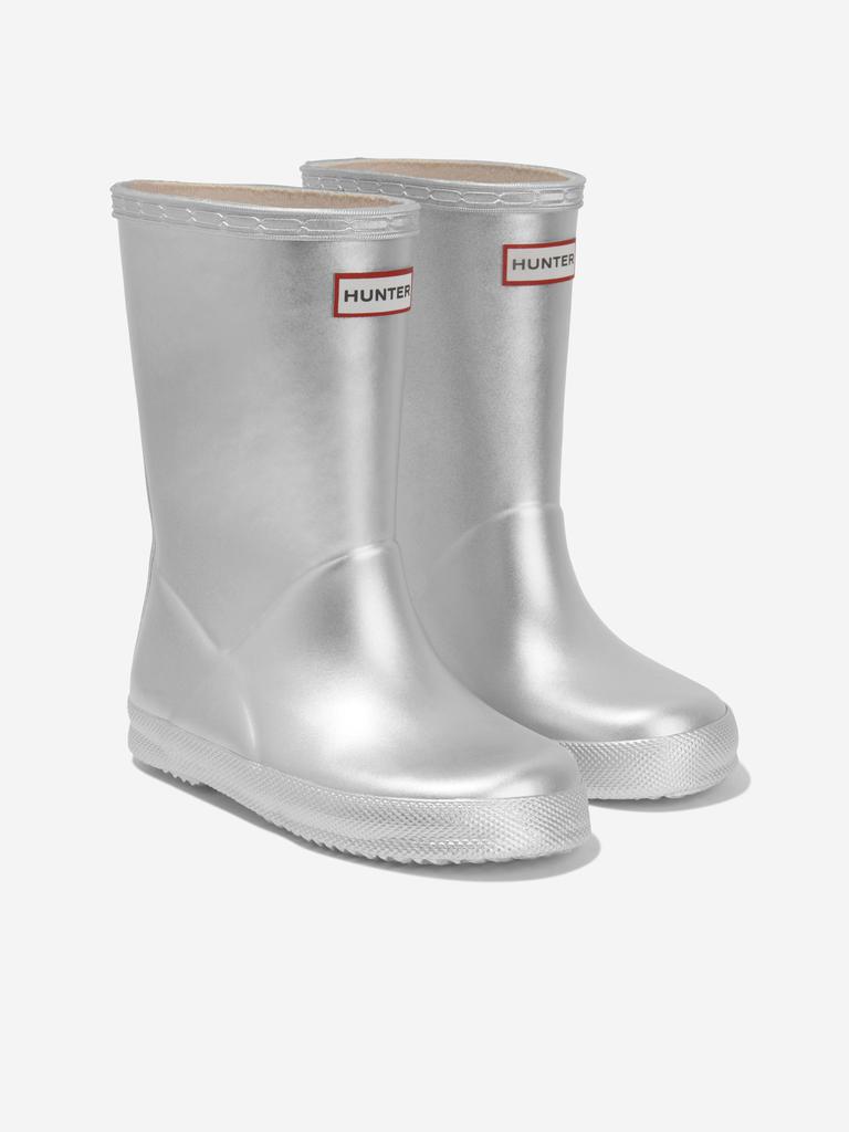 Hunter Kids First Classic Metallic Wellies