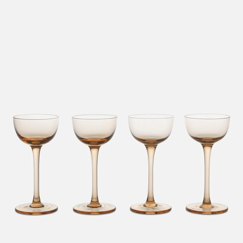 Ferm Living Ferm Living Host Liqueur Glasses - Set of 4 - Blush 1