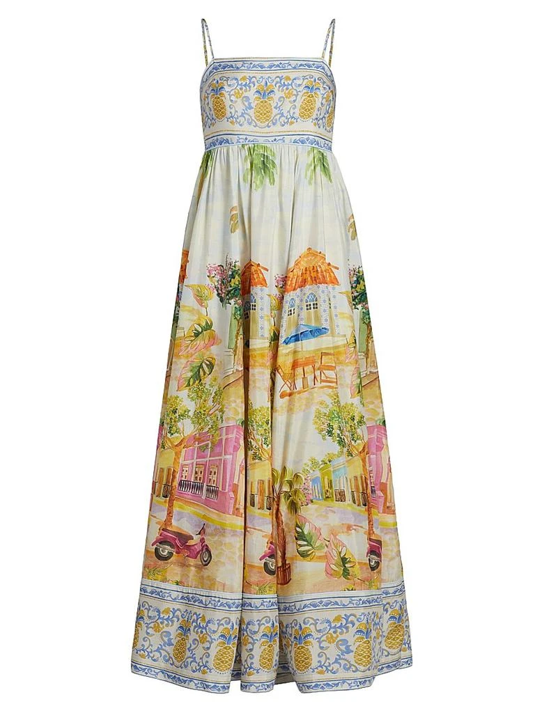 Farm Rio Aracati Printed Maxi Dress 1