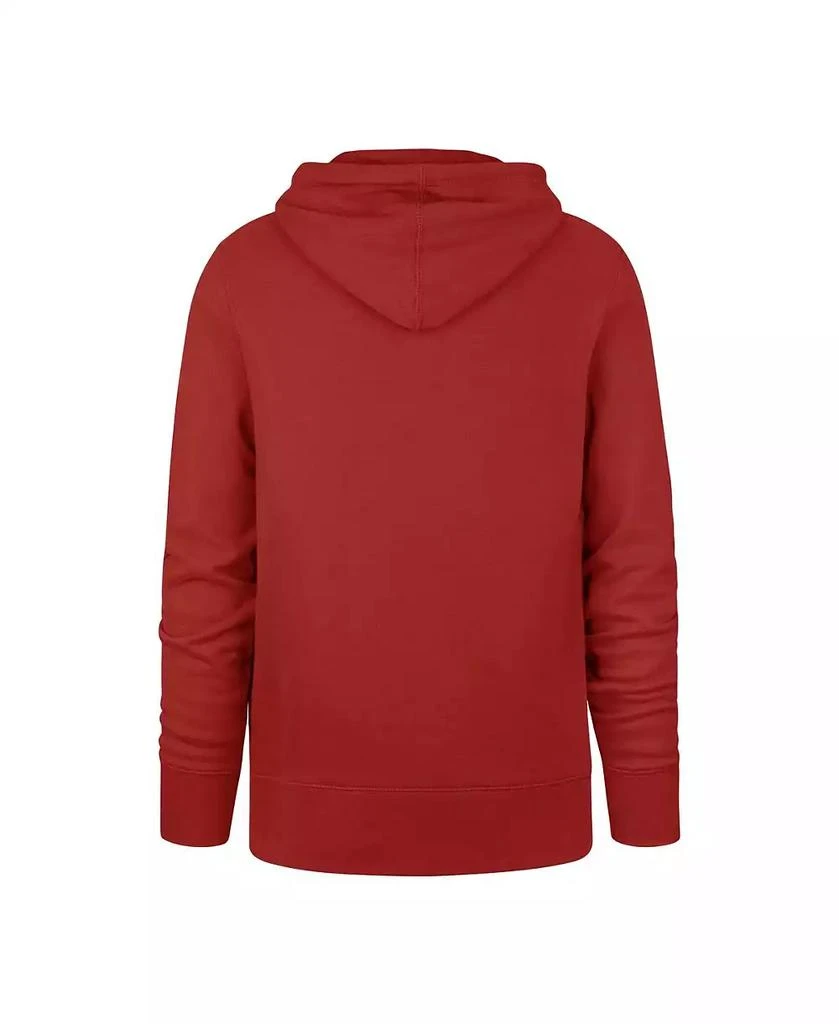 47 Brand Men's Red Kansas City Chiefs Arch Game Headline Pullover Hoodie 2
