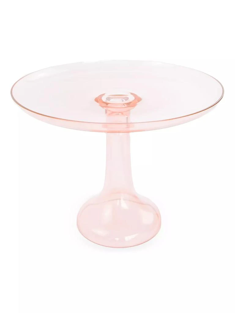 Estelle Colored Glass Cake Stand 1