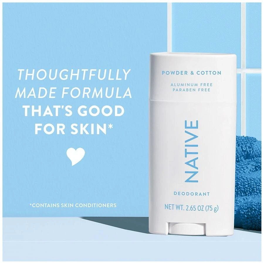 Native Deodorant Powder and Cotton 6