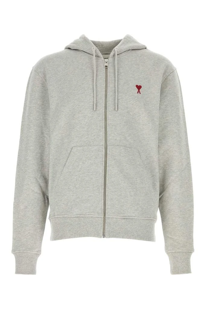 AMI AMI Paris Ami de Coeur Zip-Up Hoodie 1