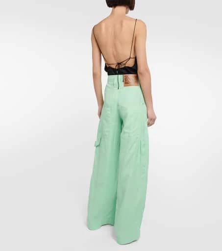 Stella McCartney High-rise wide-leg pants 3