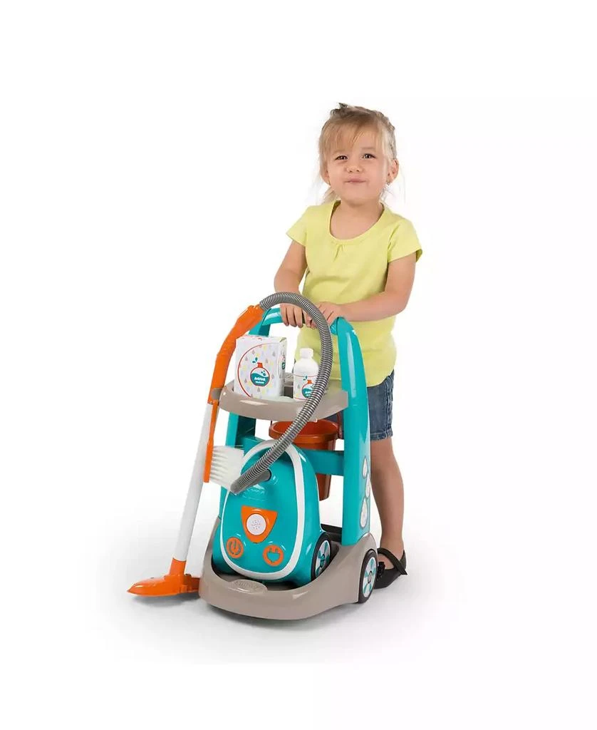 Smoby Toys Smoby Kids Cleaning Trolley Pretend Play Toy, 6 Pieces 3