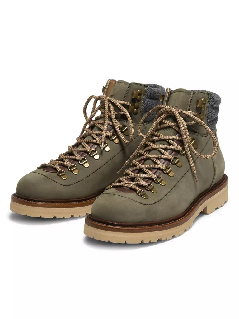 Brunello Cucinelli Nubuck Hiking Boots 2