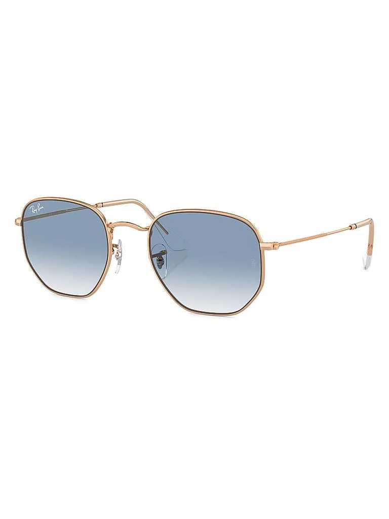 Ray-Ban RB3548 51MM Hexagonal Sunglasses 1
