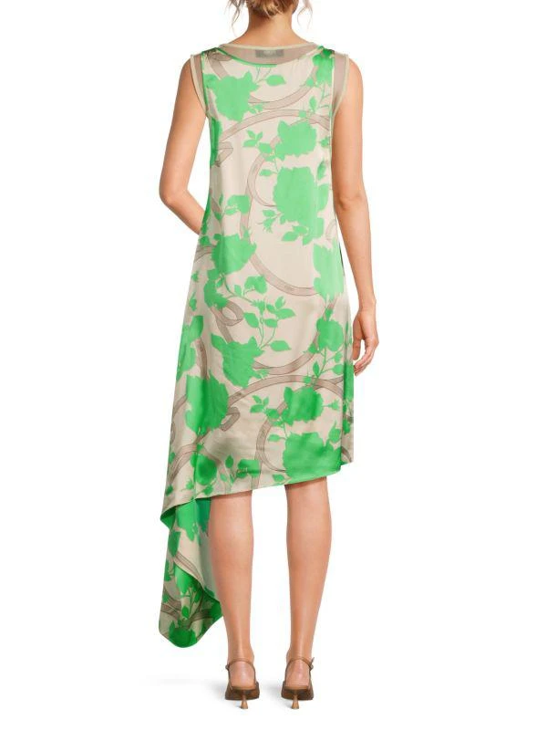 slim fit dress slacks Green Fendi Lehenga main image 1