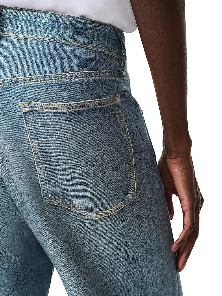 Rag & Bone Miramar Denim Straight-Leg Sweatpants 5