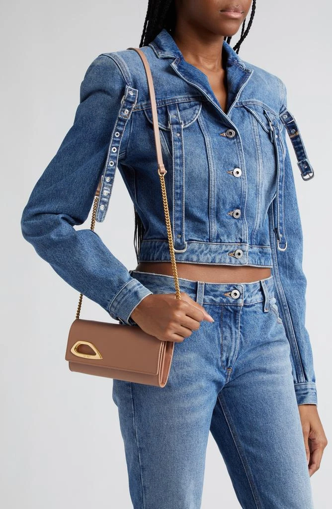 Off-White Clam Wallet on a Chain 3