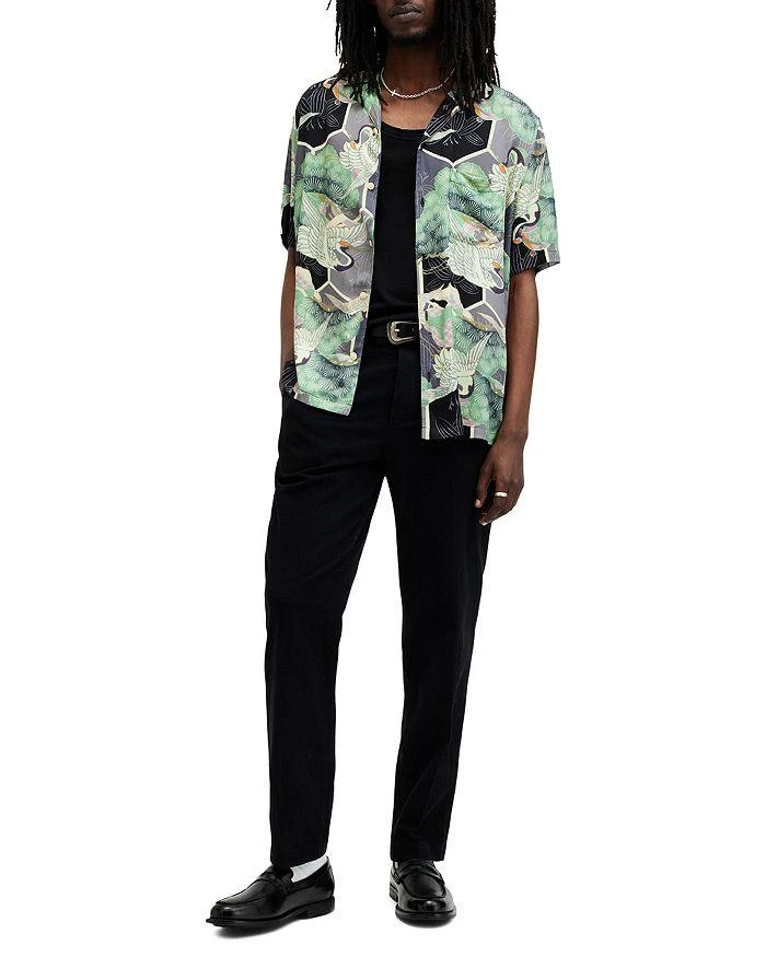 ALL SAINTS Naga Regular Fit Short Sleeve Shirt 3
