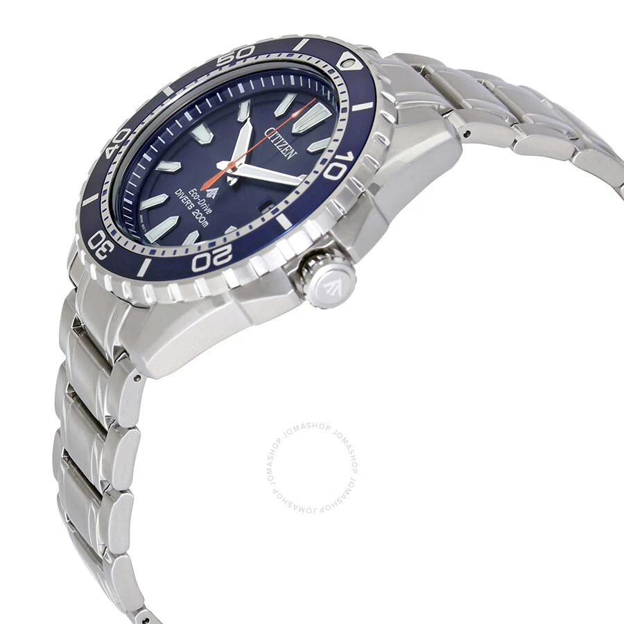 Citizen Promaster Diver 200 Meters Eco-Drive Blue Dial Steel Men's Watch BN0191-55L 2