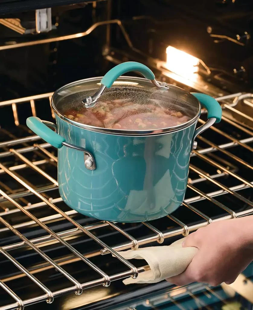Rachael Ray Cucina 3-Quart Nonstick Saucepot with Steamer and Lid 7